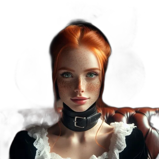 robot, face, dress, jewelry transparent PNG cut-out