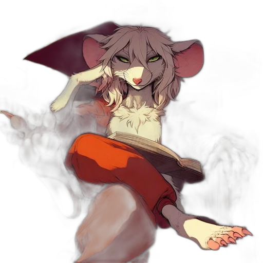 staff, mask, creature, umbrella transparent PNG cut-out