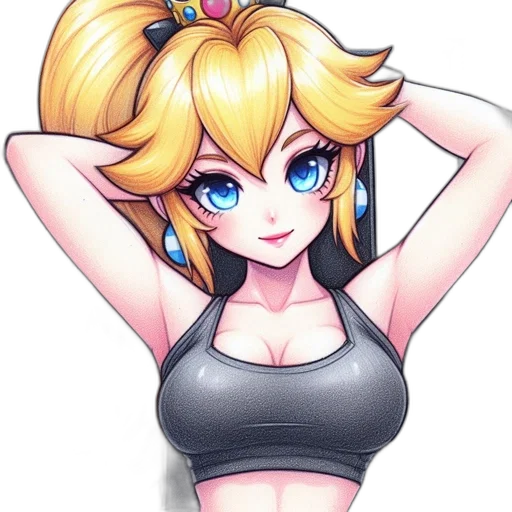 dress, crown, weapon, pixel art transparent PNG cut-out