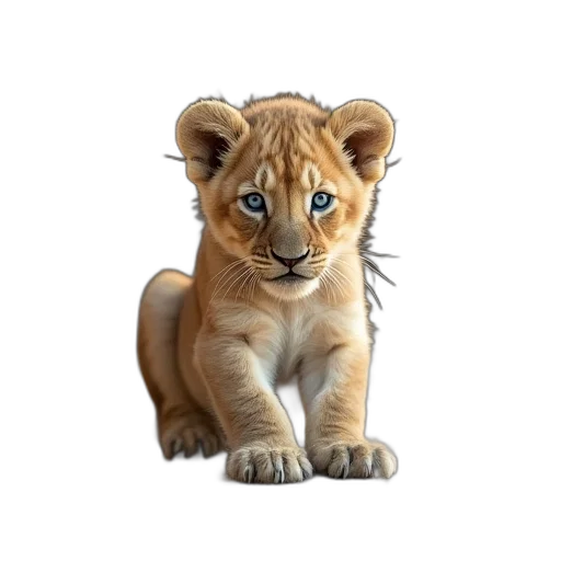 animal, crown, staff, creature transparent PNG cut-out