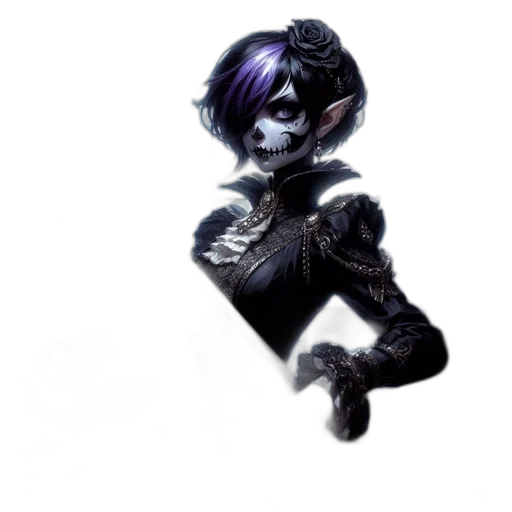 robot, staff, mask, creature transparent PNG cut-out