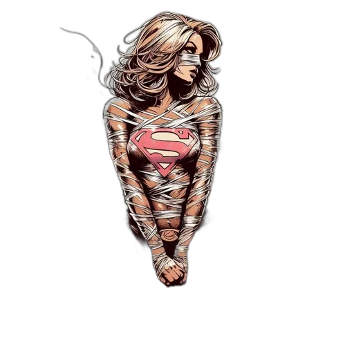 dress, hair, comic book art, cartoon transparent PNG cut-out