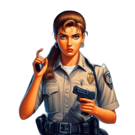 weapon, staff, jacket, face transparent PNG cut-out