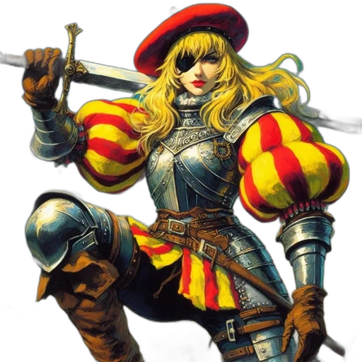 sword, weapon, staff, fantasy art transparent PNG cut-out