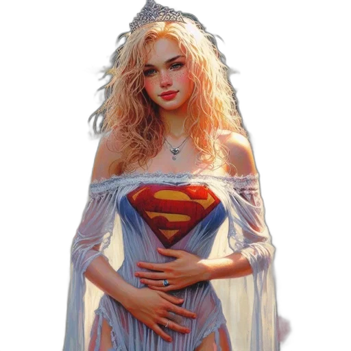 dress, fantasy art, comic book art, concept art transparent PNG cut-out