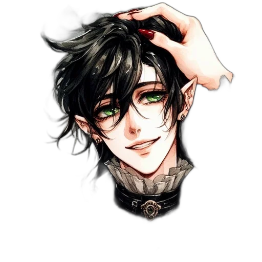 staff, face, mask, hair transparent PNG cut-out