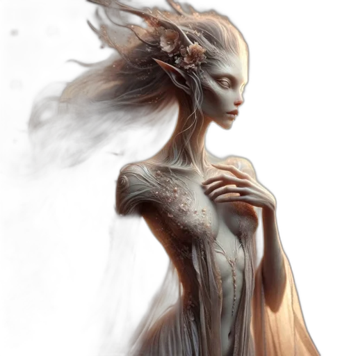 dress, creature, robot, mask transparent PNG cut-out
