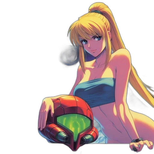 weapon, robot, dress, anime transparent PNG cut-out
