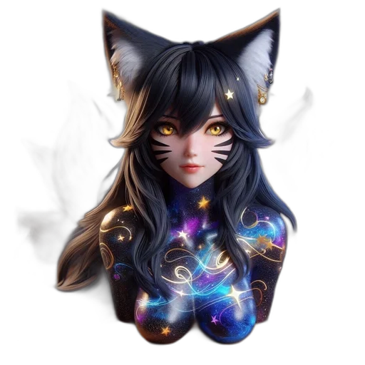 mask, fantasy art, pixel art, anime transparent PNG cut-out