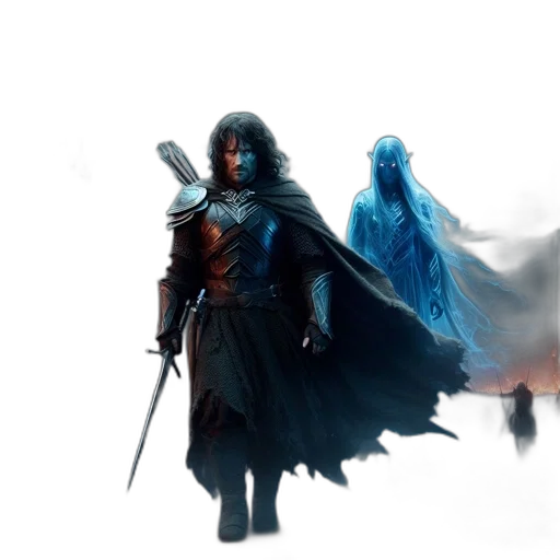 sword, concept art, fantasy art, comic book art transparent PNG cut-out