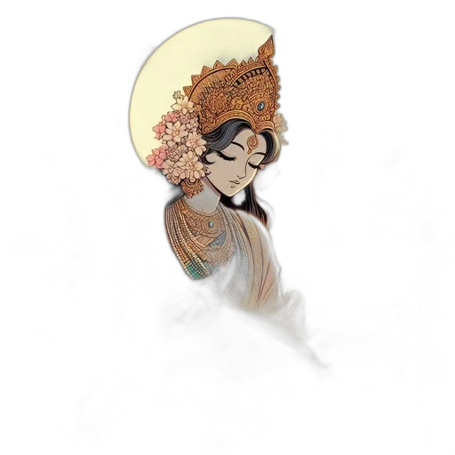 staff, hat, mask, crown transparent PNG cut-out