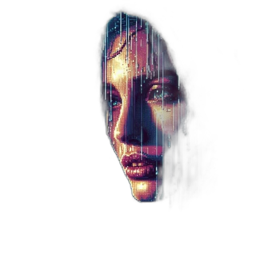 face, mask, robot, umbrella transparent PNG cut-out