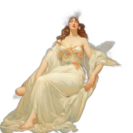 dress, crown, jewelry, concept art transparent PNG cut-out