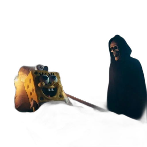 weapon, robot, mask, staff transparent PNG cut-out