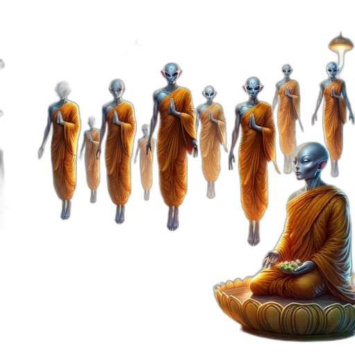 concept art, 3d render, fantasy art, outer space transparent PNG cut-out