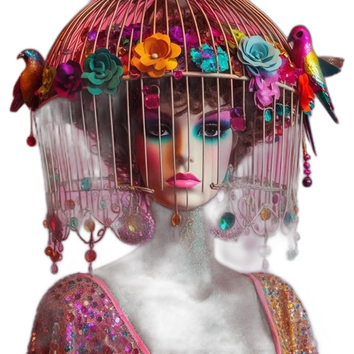 mask, hat, jewelry, crown transparent PNG cut-out