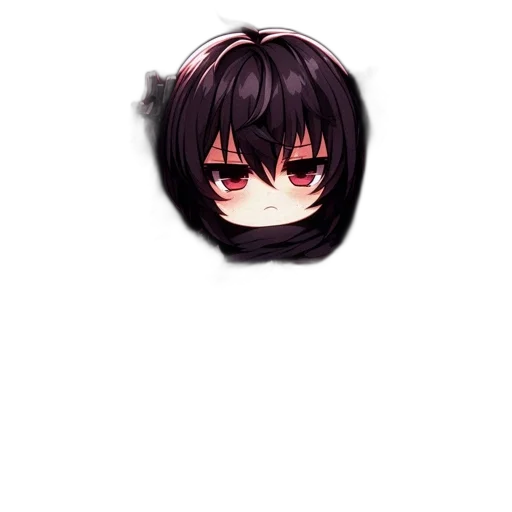 mask, face, hair, creature transparent PNG cut-out