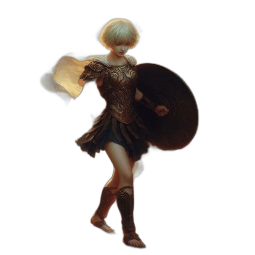 staff, hat, weapon, dress transparent PNG cut-out