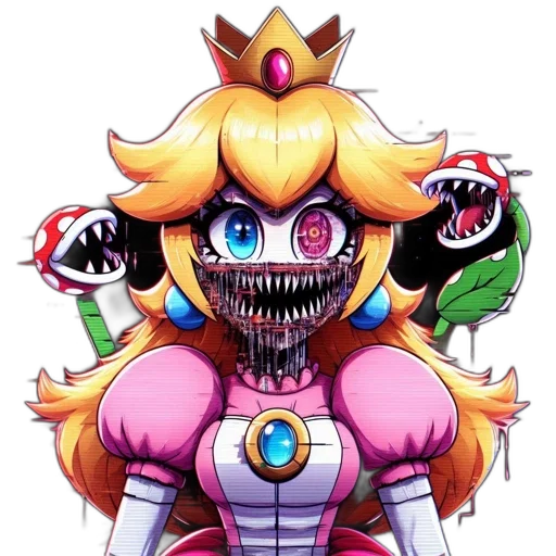 crown, mask, creature, robot transparent PNG cut-out