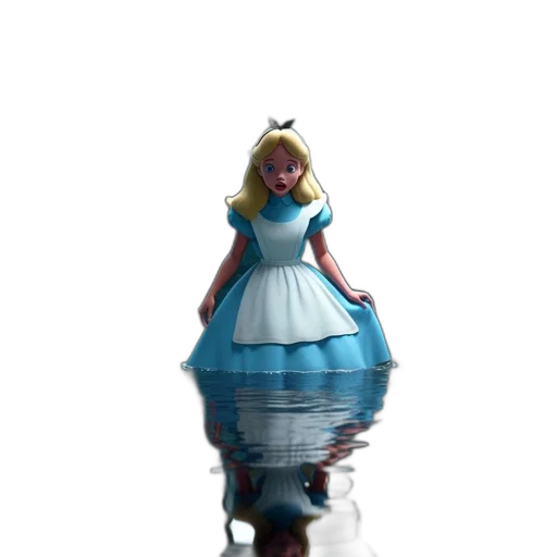 dress, crown, bottle, creature transparent PNG cut-out