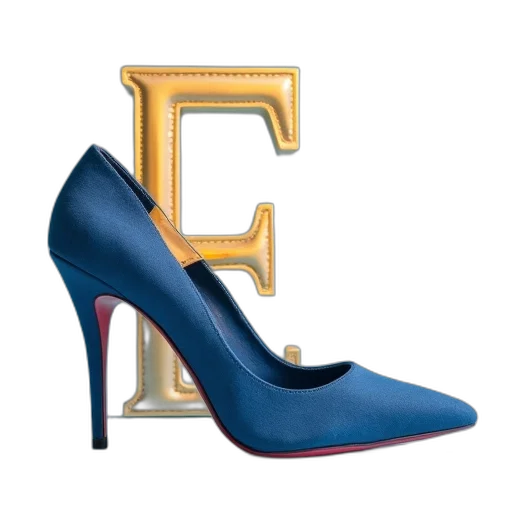 shoes, blue, womens, heels transparent PNG cut-out