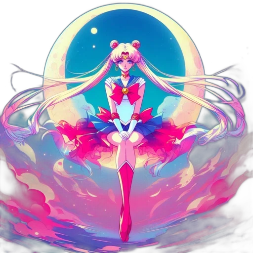 dress, anime, fantasy art, concept art transparent PNG cut-out