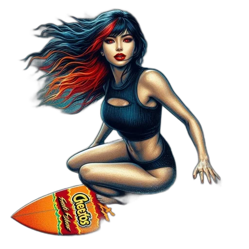 comic book art, fantasy art, photorealistic, concept art transparent PNG cut-out