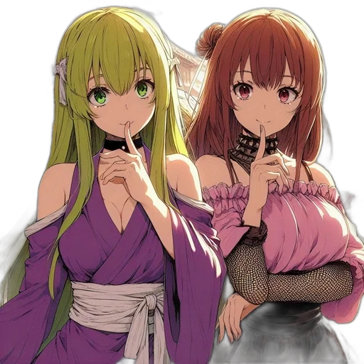 dress, staff, anime, pixel art transparent PNG cut-out