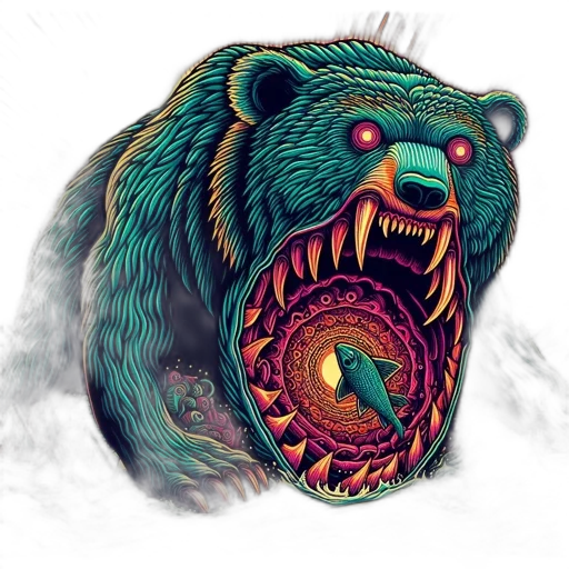 creature, animal, mask, concept art transparent PNG cut-out