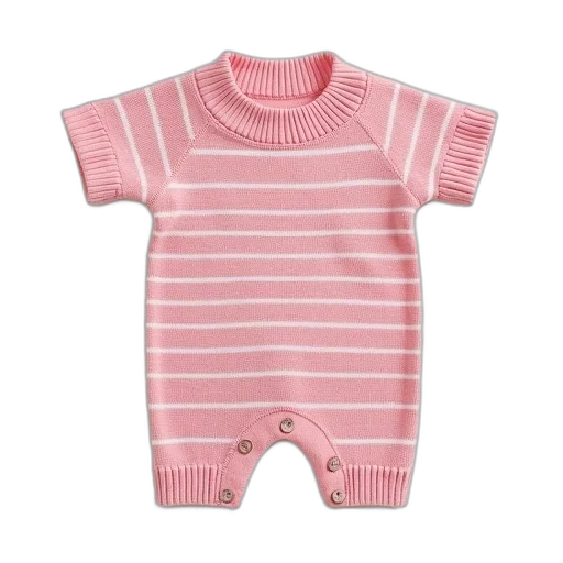 pastel, baby, knit, romper transparent PNG cut-out