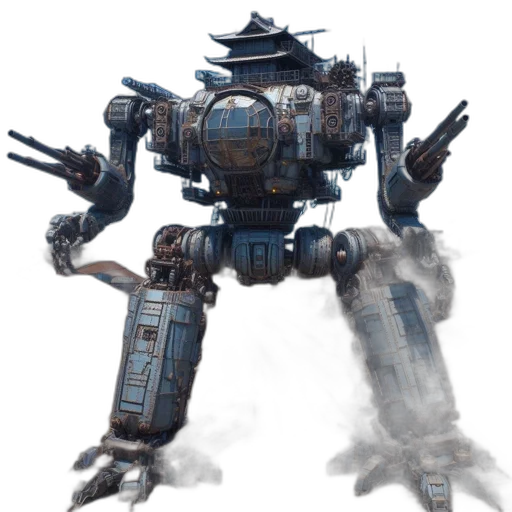 robot, weapon, staff, concept art transparent PNG cut-out
