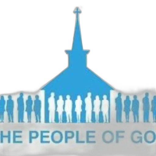 blue, silhouette, people, standing transparent PNG cut-out