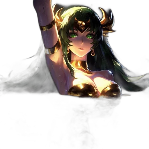 weapon, staff, dragon, crown transparent PNG cut-out