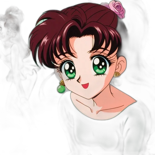 jewelry, face, anime, cartoon transparent PNG cut-out