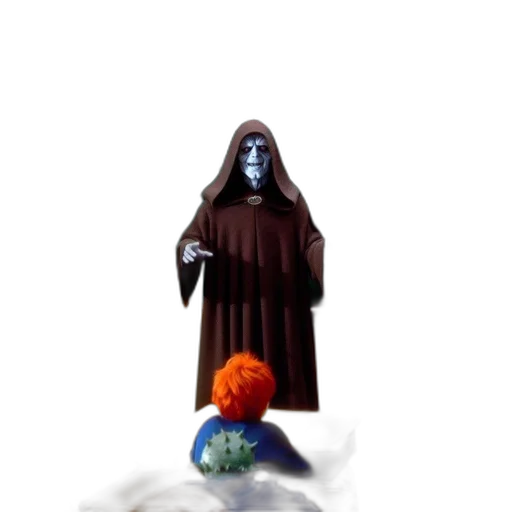 staff, creature, mask, robot transparent PNG cut-out
