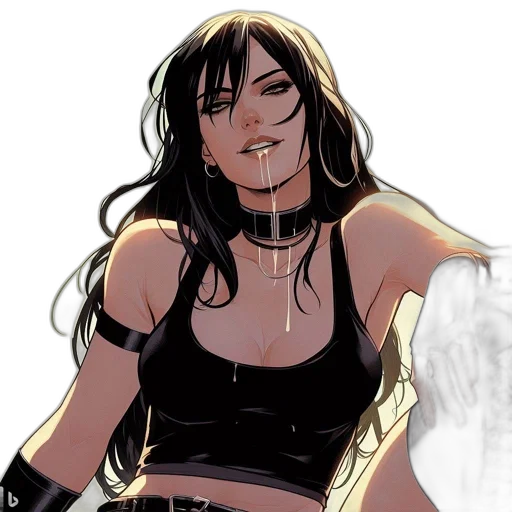 comic book art, concept art, cartoon, anime transparent PNG cut-out