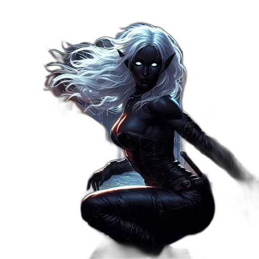 hair, robot, mask, creature transparent PNG cut-out