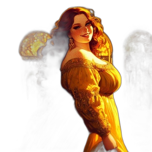 dress, crown, fantasy art, concept art transparent PNG cut-out