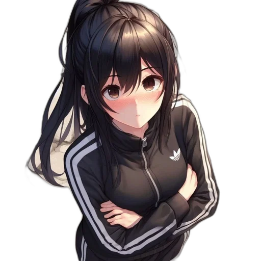 jacket, face, weapon, staff transparent PNG cut-out