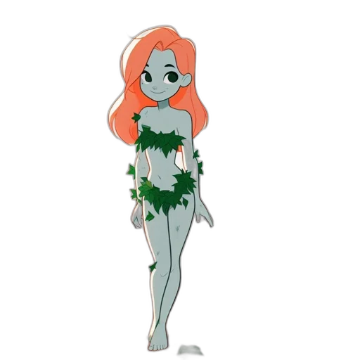 dress, flower, concept art, cartoon transparent PNG cut-out