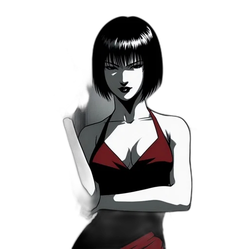 dress, jewelry, face, robot transparent PNG cut-out