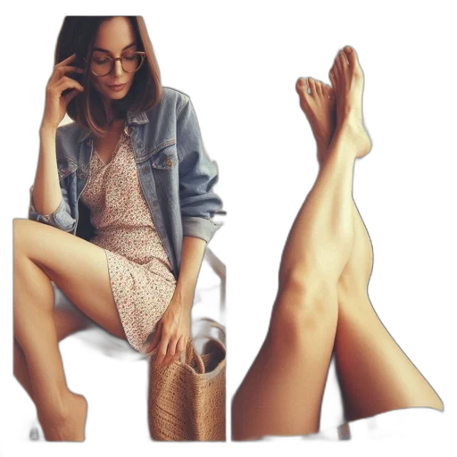 dress, shoes, jacket, furniture transparent PNG cut-out
