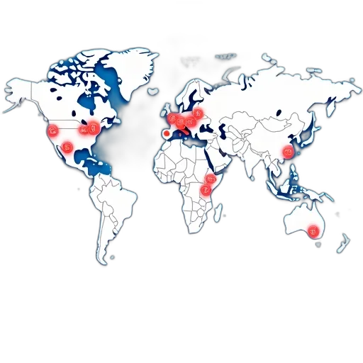 world, map, grid, overlay transparent PNG cut-out