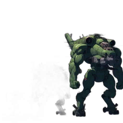 weapon, concept art, comic book art, pixel art transparent PNG cut-out