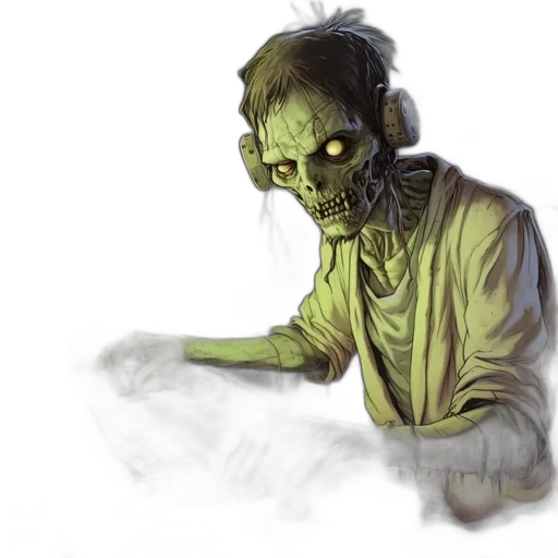 mask, staff, creature, face transparent PNG cut-out