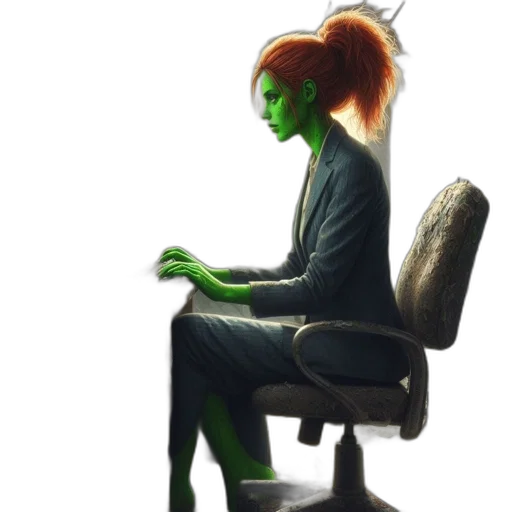 staff, creature, concept art, comic book art transparent PNG cut-out