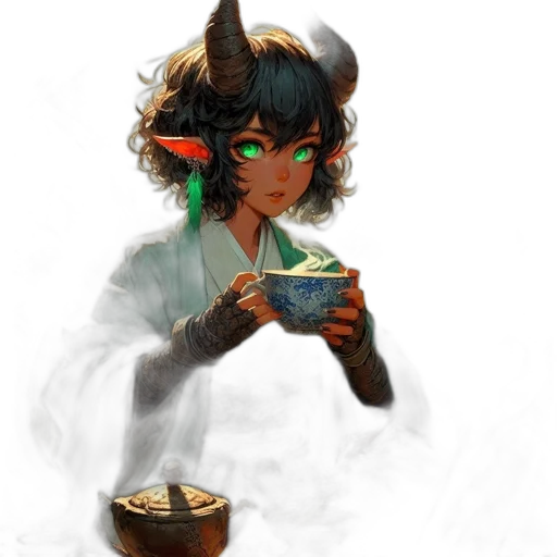 staff, mask, dragon, food transparent PNG cut-out