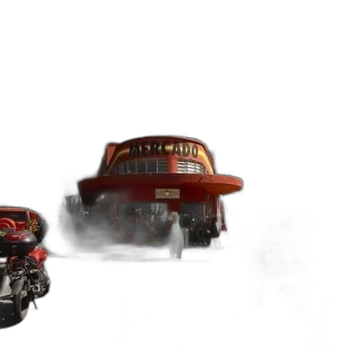 car, weapon, robot, concept art transparent PNG cut-out