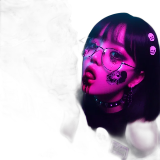 mask, face, creature, robot transparent PNG cut-out