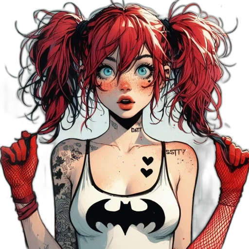 comic book art, concept art, cartoon, fantasy art transparent PNG cut-out